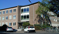 Frontansicht Mathematisches Institut